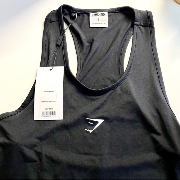 NEW Gymshark Black Training Tanktop - Small - Picture 5 of 8